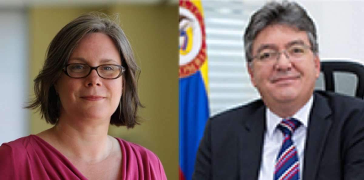 Helen Mountford dhe Mauricio Cárdenas
