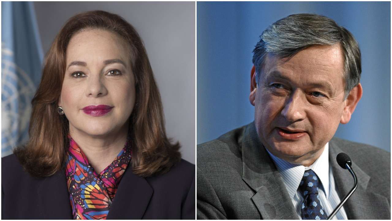 María Fernanda Espinosa dhe Danilo Türk