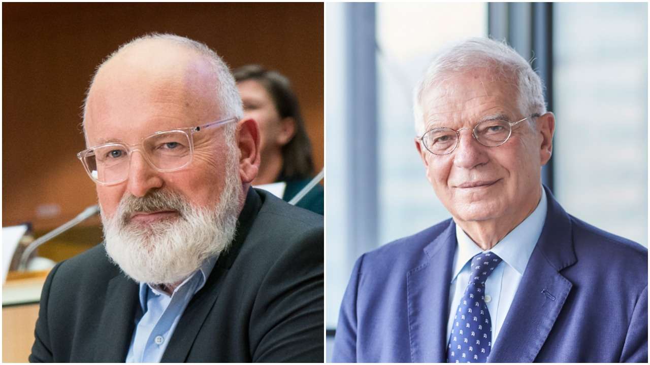 Frans Timmermans & Josep Borrell
