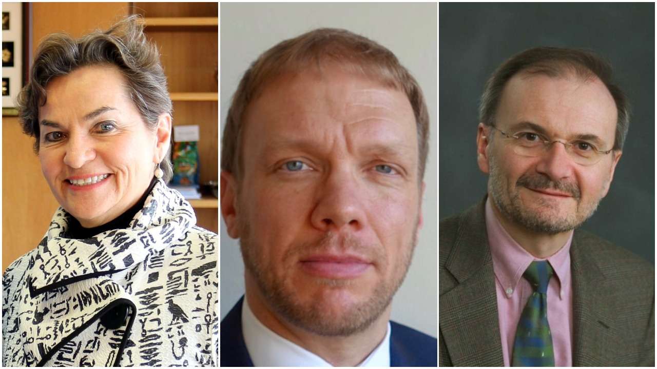 Christiana Figueres & Håvard Halland & Knut Anton Mork