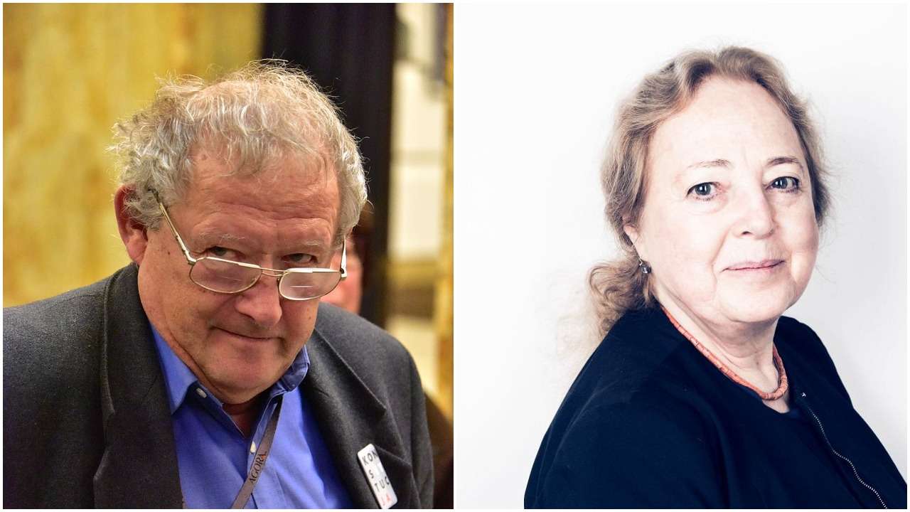 Adam Michnik & Irena Grudzińska Gross