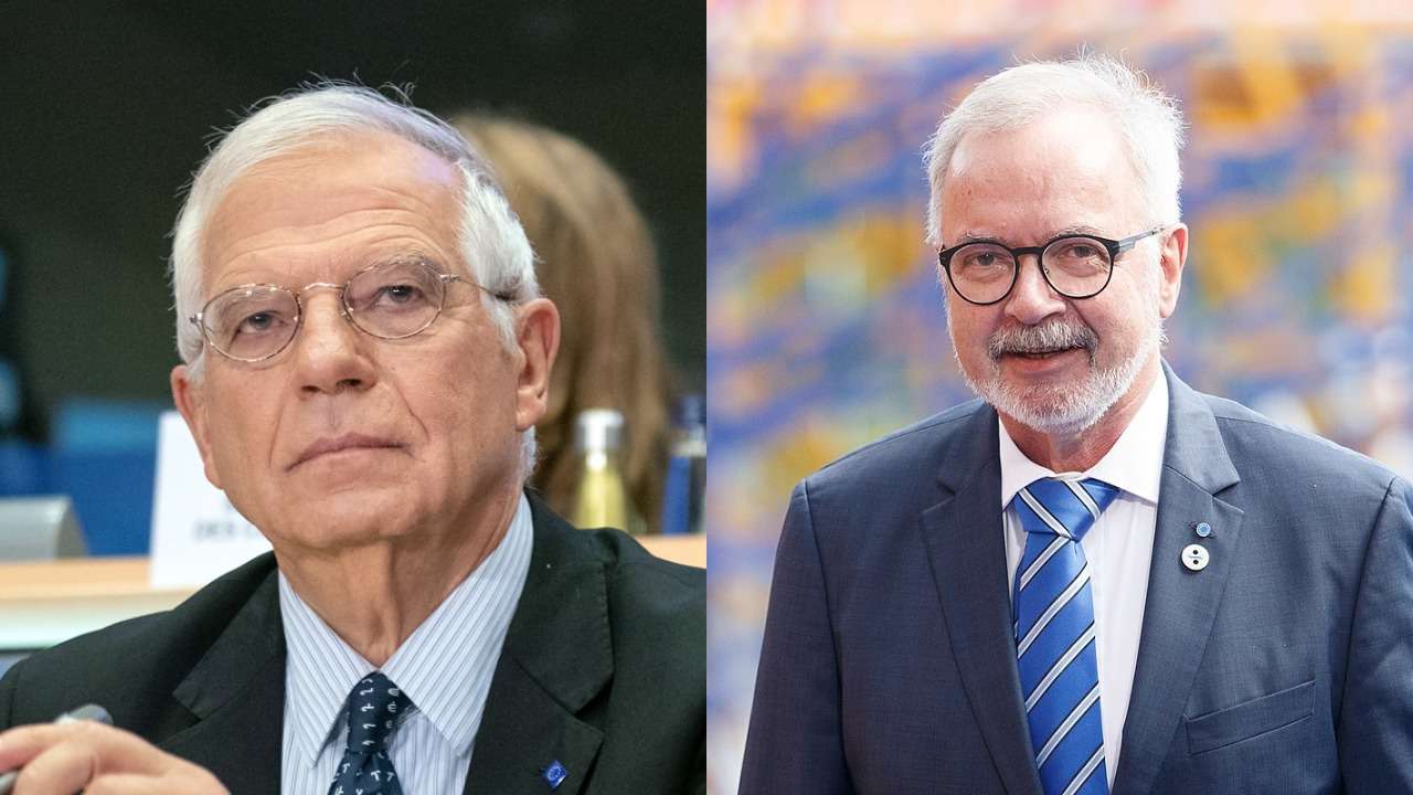 Josep Borrell dhe Werner Hoyer