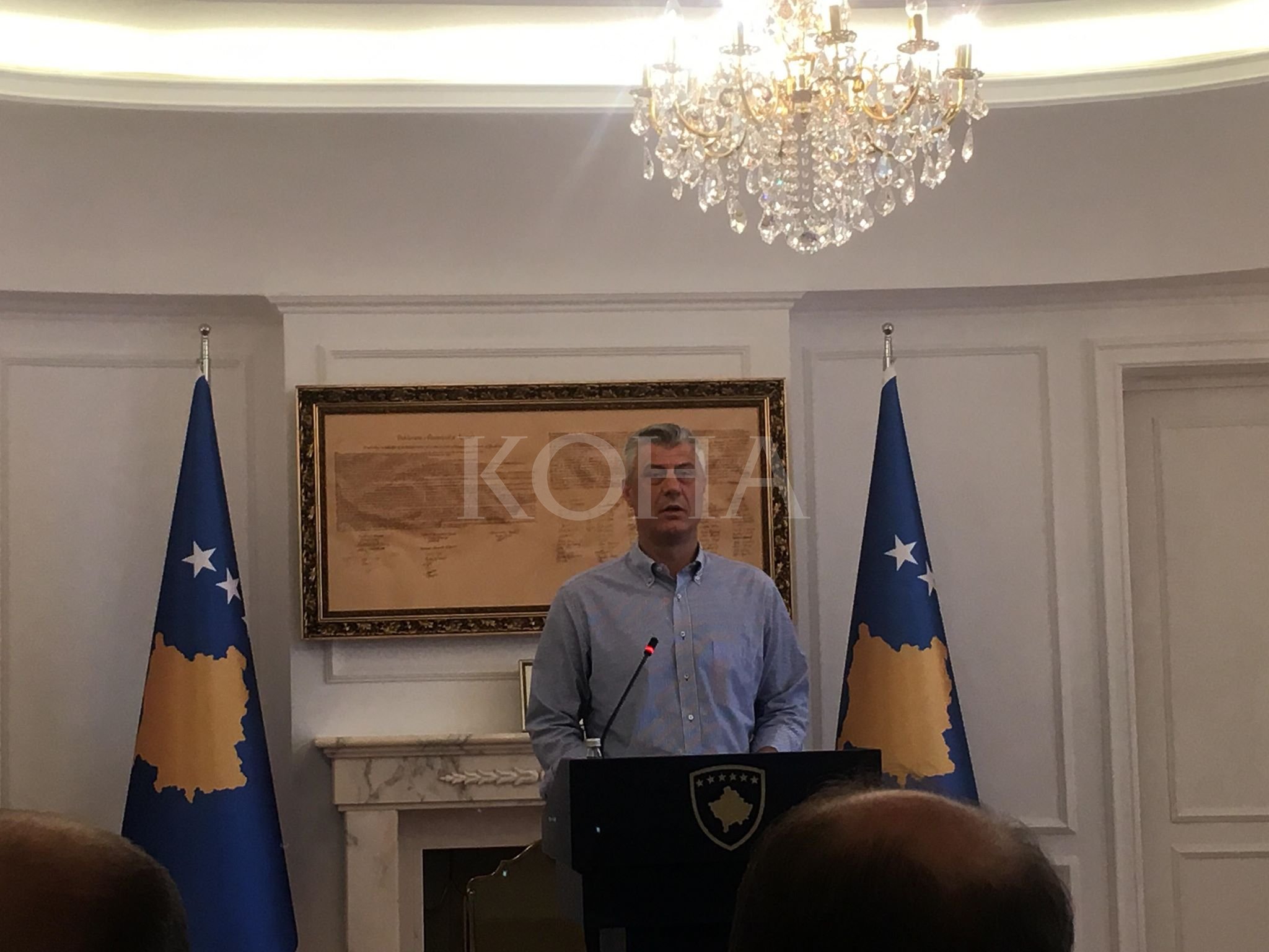 Thaçi: Mundësia për një marrëveshje përfundimtare me Serbinë është e vogël