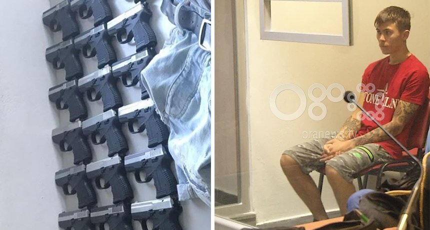 Suedezi i kapur me 19 pistoleta del para gjykatës: Do paguhesha për transportin