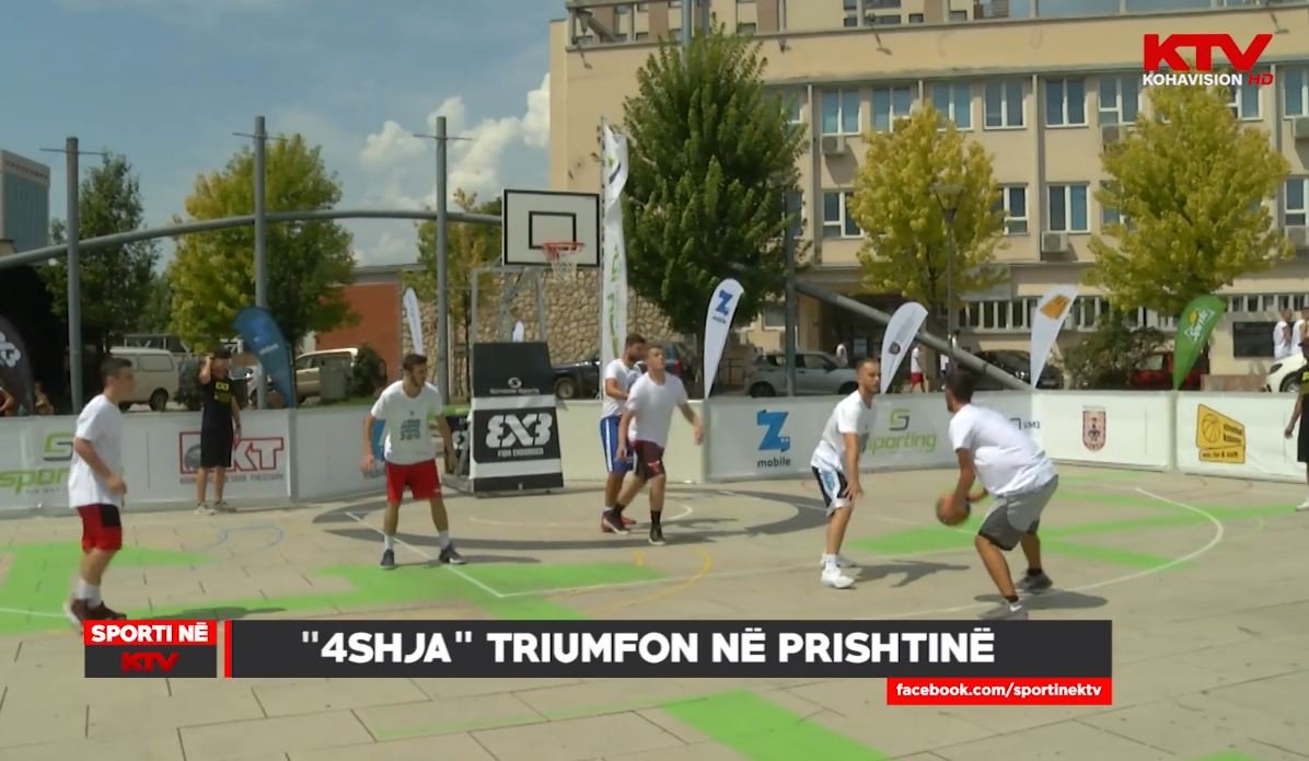 “4-shja” përfaqëson Prishtinën në superfinalen e Streetball Kosova 2018