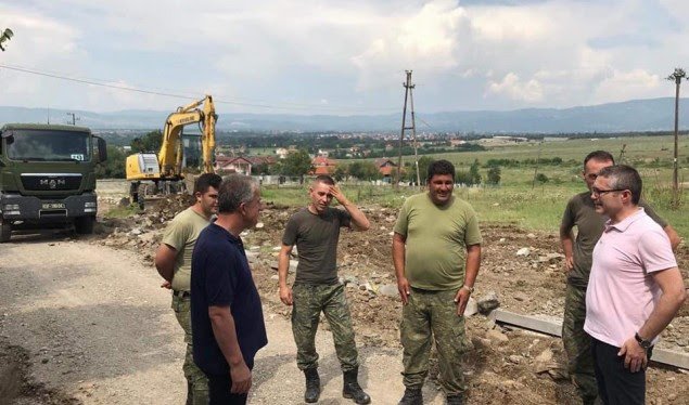 FSK po vazhdon punën për të ndihmuar Suharekën e përmbytur