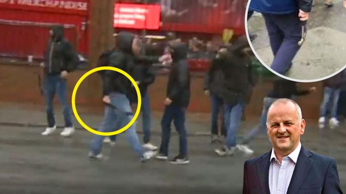 Dënohet me dy vjet e gjysmë burgim tifozi i Romës që e sulmoi tifozin e Liverpoolit