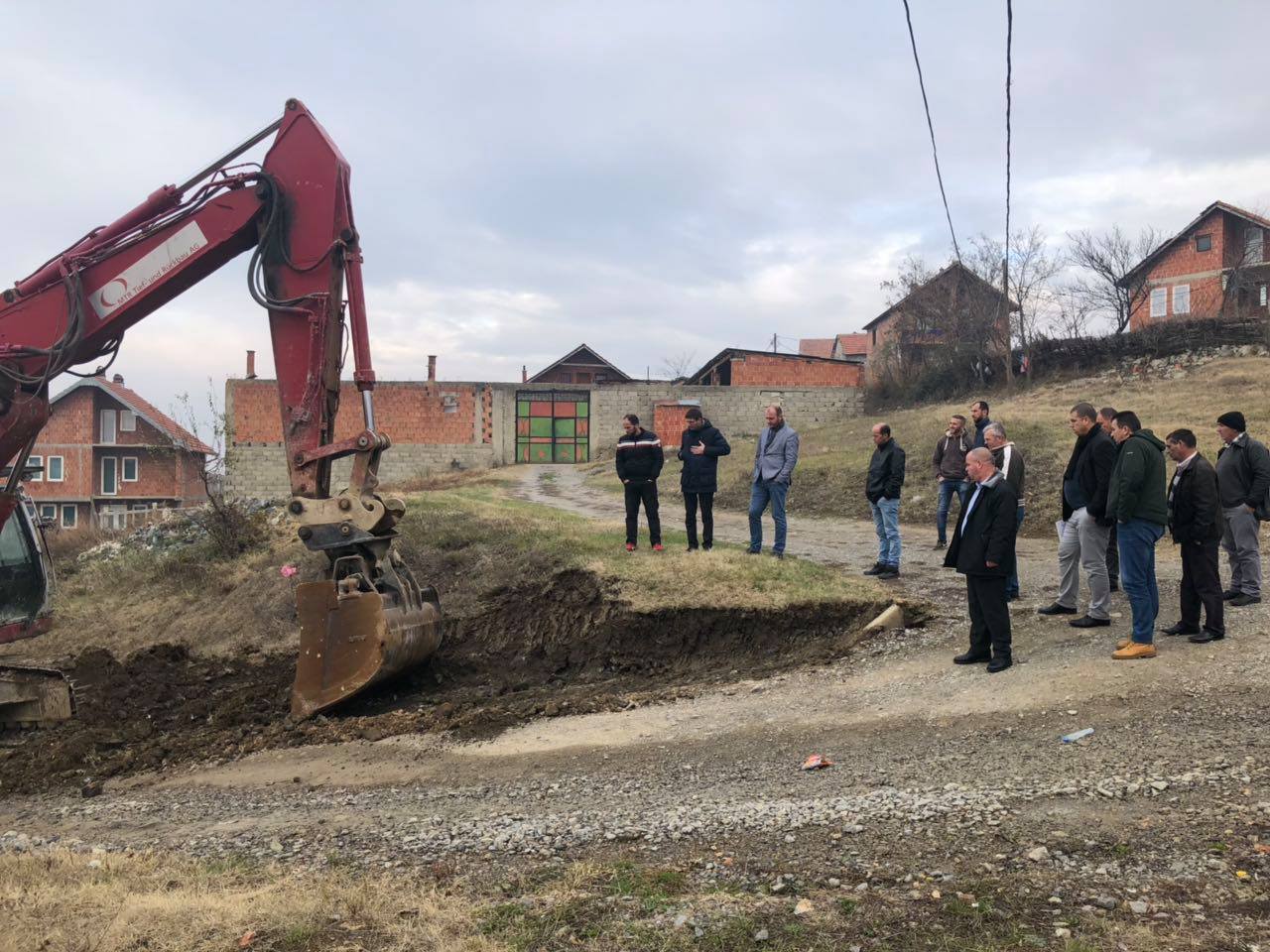 Nis shtrimi me kubëza i rrugës në Pastasellë të Rahovecit