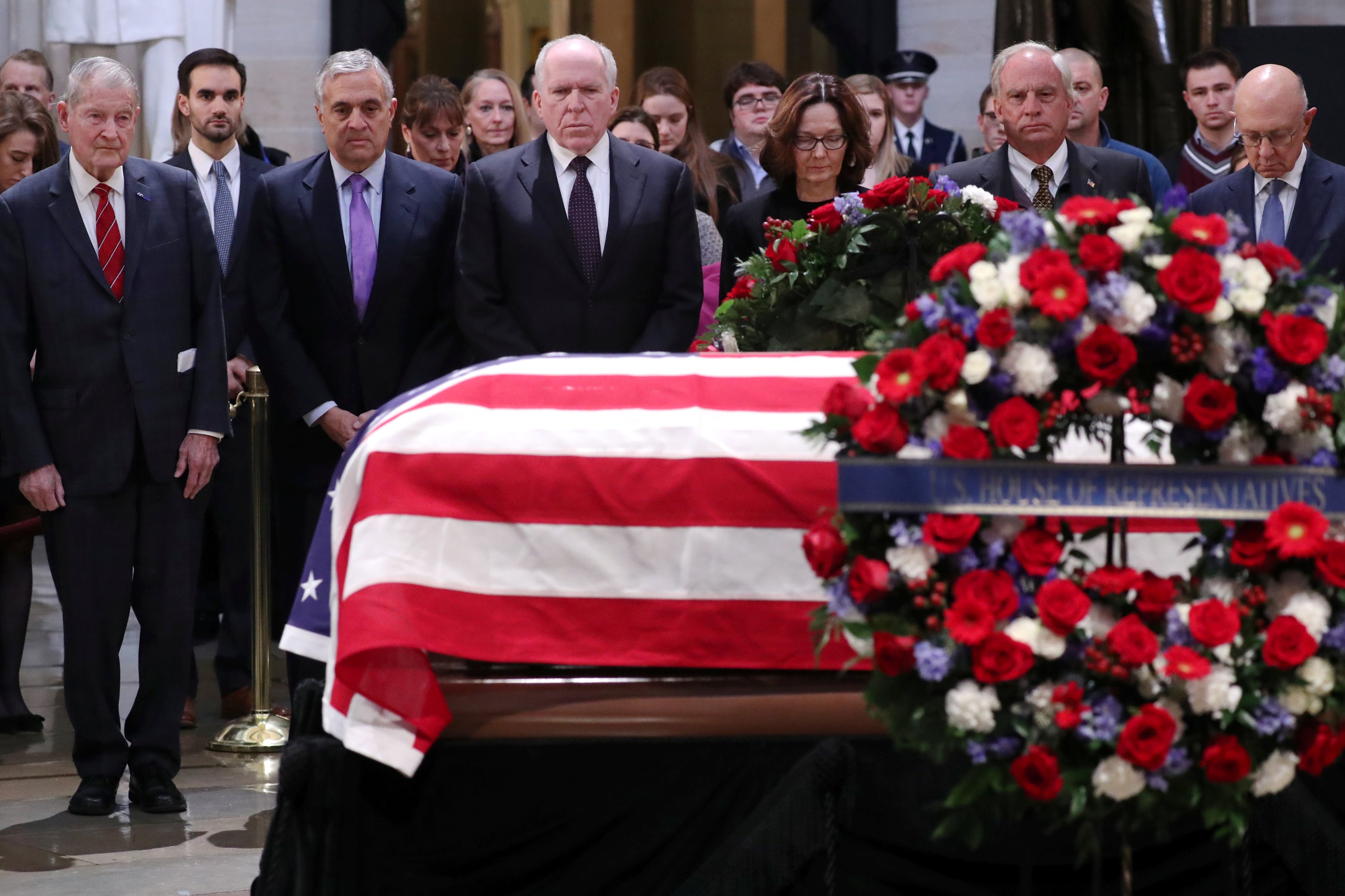 Sot i jepet lamtumira e fundit presidentit Bush në Uashington