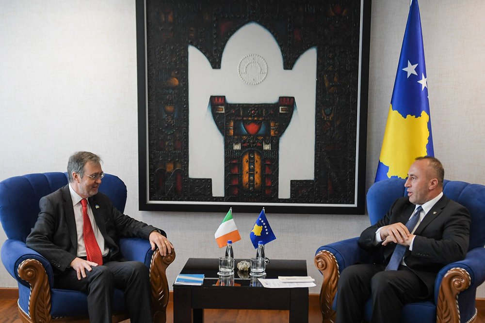 Kosova kërkon mbështetje nga Irlanda për konsolidimin e subjektivitetit të saj ndërkombëtar