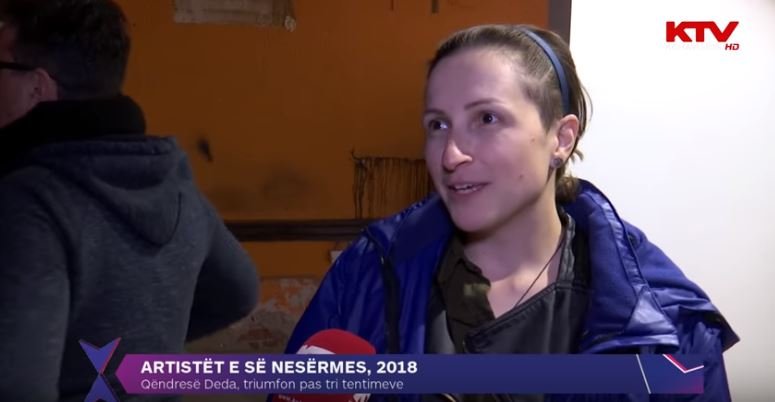 Qëndresë Deda, fituese e çmimit “Artistët e së nesërmes”