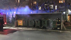 Komuna e Prishtinës thirrje publike për parandalimin e djegies së kontejnerëve