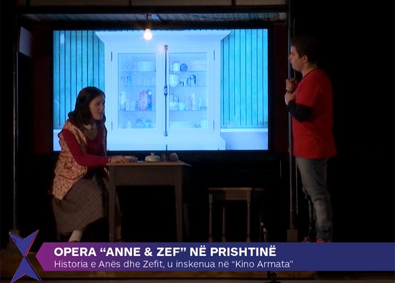 Historia e Anës dhe Zefit, u inskenua në “Kino Armata”