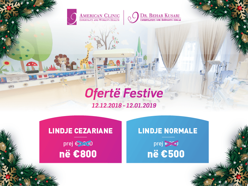 Klinika Amerikane “Dr. Behar Kusari”, me oferta speciale për lindje!