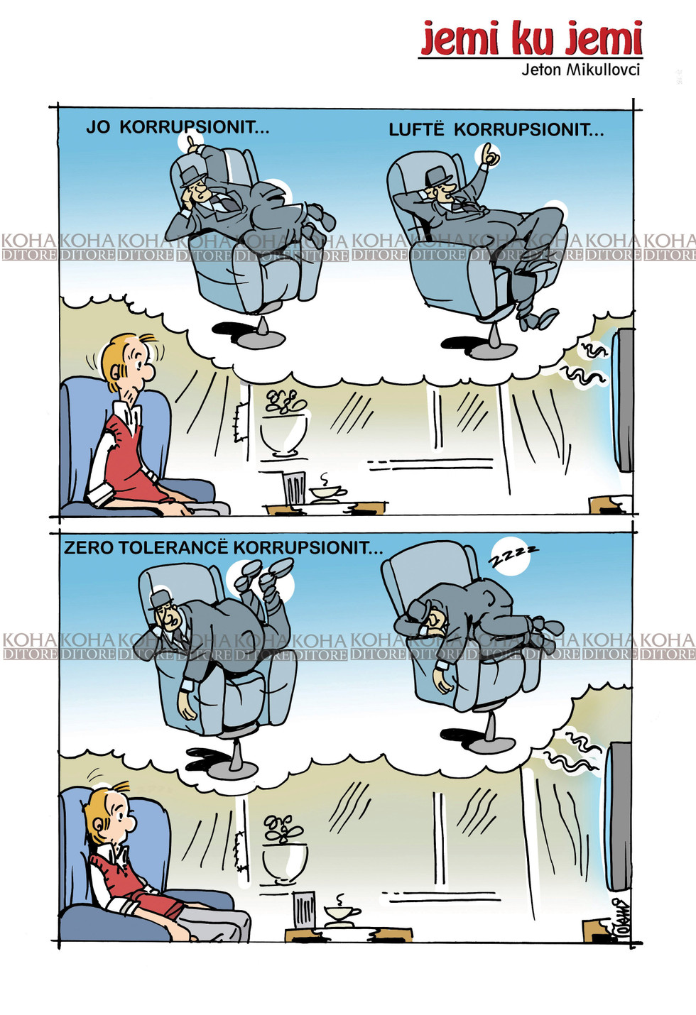 Karikatura e ditës - 16 dhjetor 2018