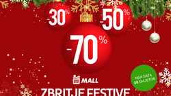Festat nuk vijnë vetëm, zbritje festive deri në – 70 % në Albi Mall