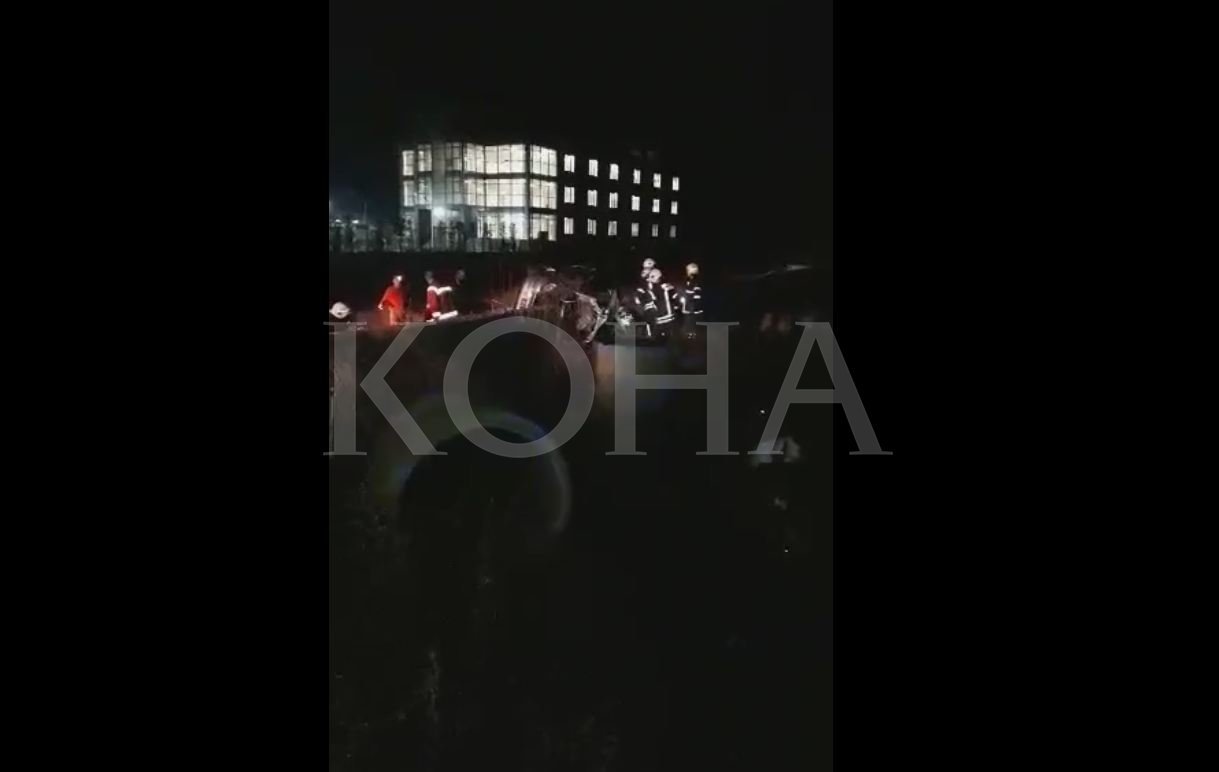 Dy gra vdesin e dy burra lëndohen në një vetaksindent në rrugën Prishtinë – Ferizaj