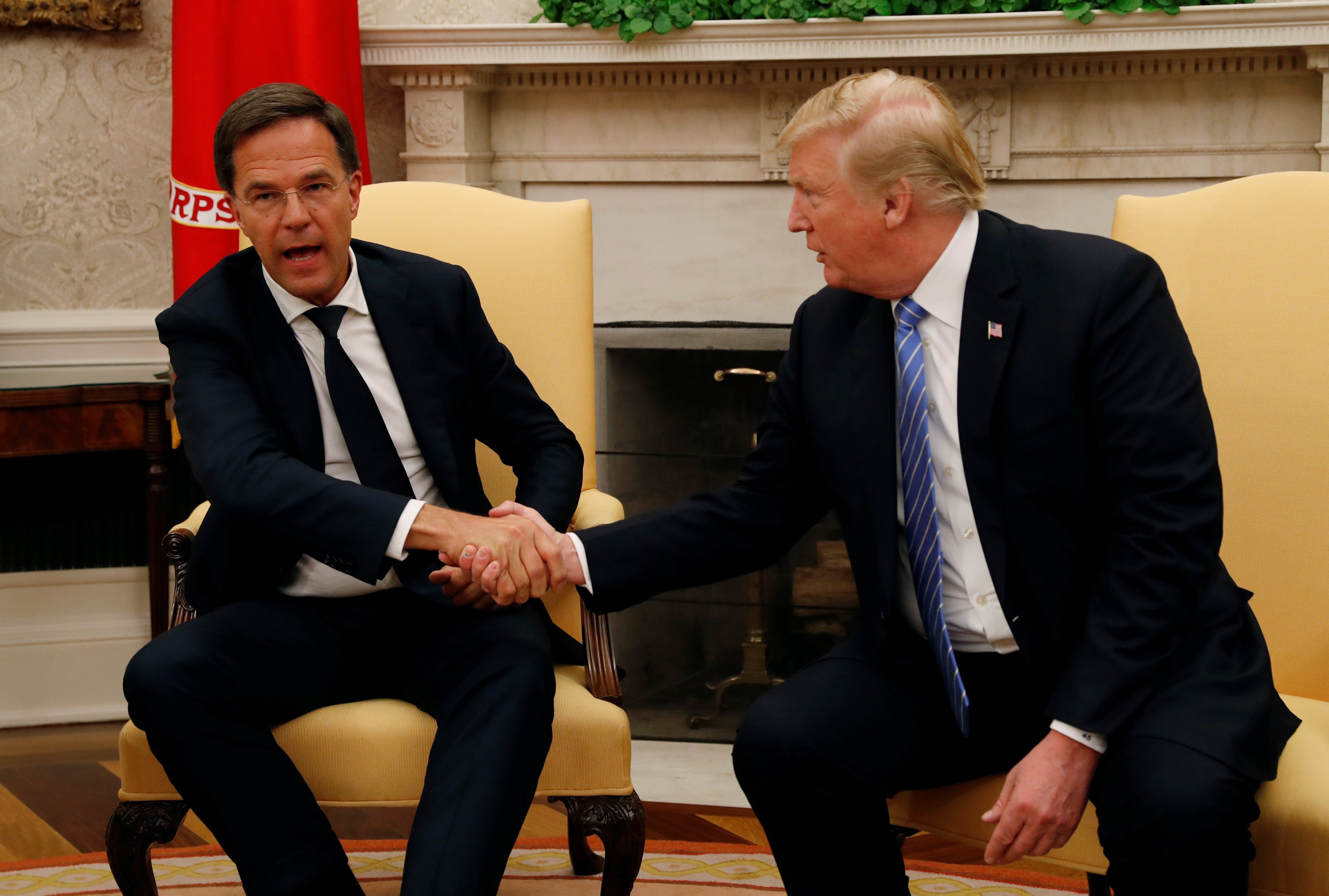 Kryeministri holandez i ndërhyn Trumpit gjatë fjalimit