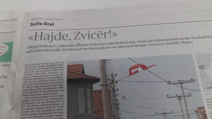 “Hajde, Zvicër”, gazeta helvete “flet shqip” para ndeshjes me Suedinë