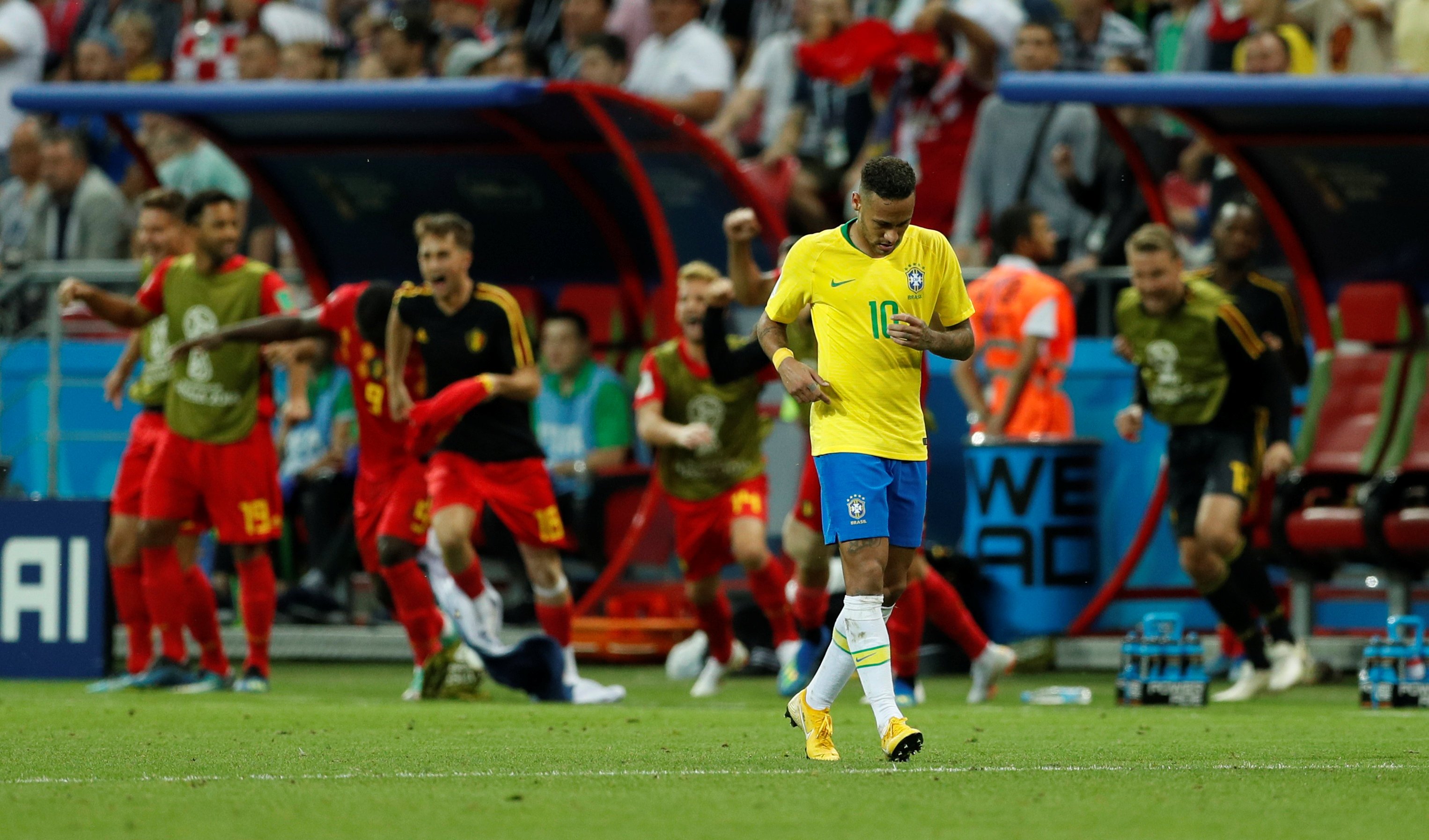 Belgjika në gjysmëfinale, çon në shtëpi Brazilin