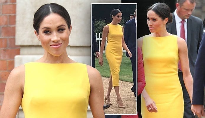 Markle po thyen barrierat në stilin e veshjes në familjen mbretërore