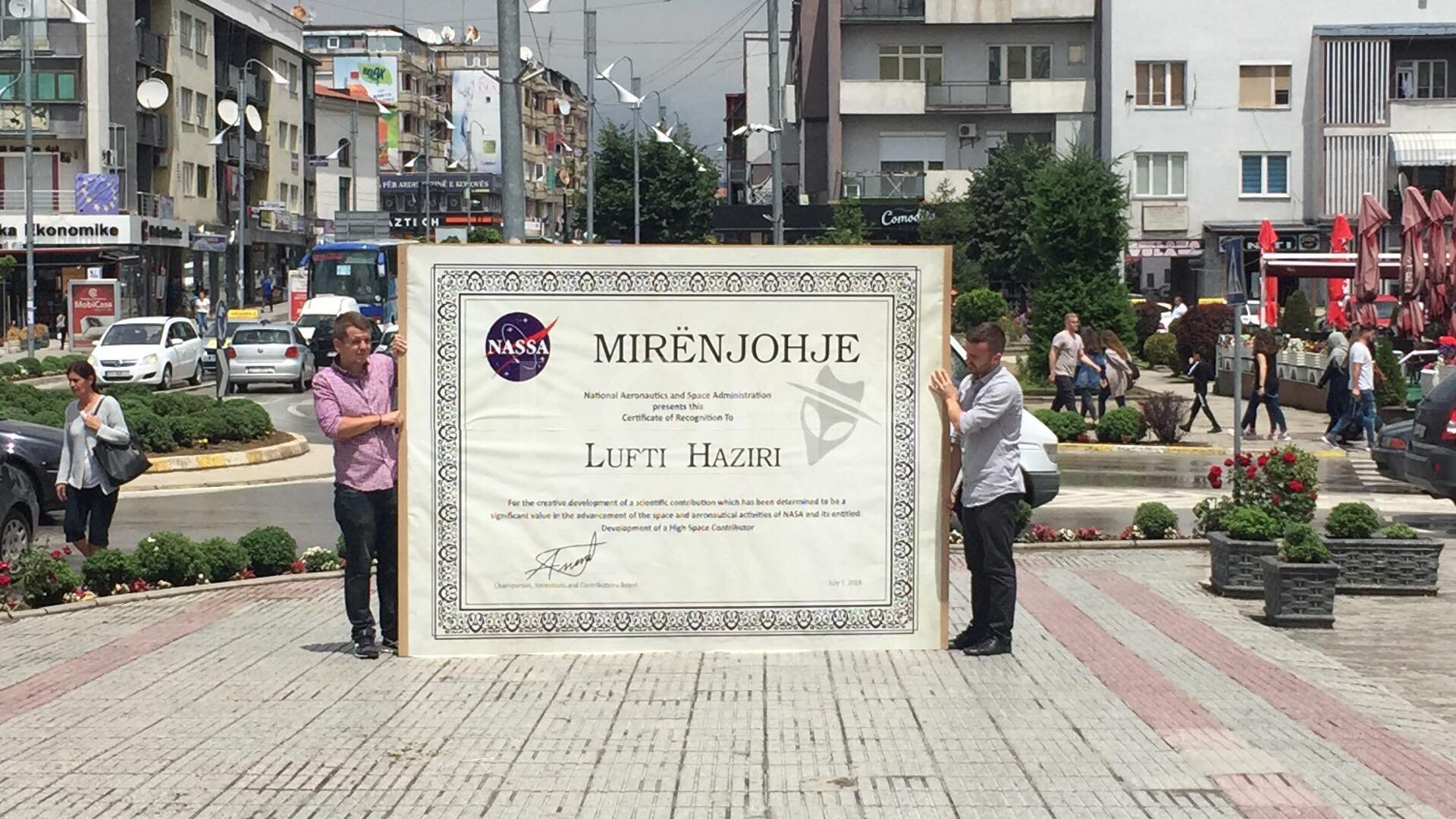 Vetëvendosje ironizon mirënjohjen për Hazirin, ia jep një nga NASSA