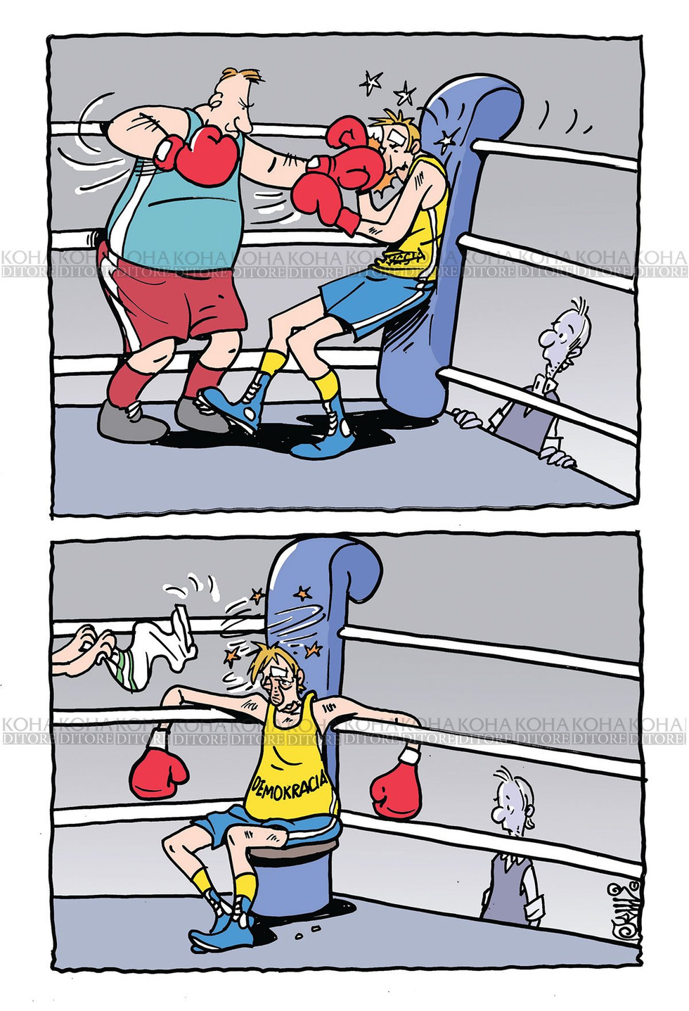 Karikatura e ditës - 8 korrik 2018