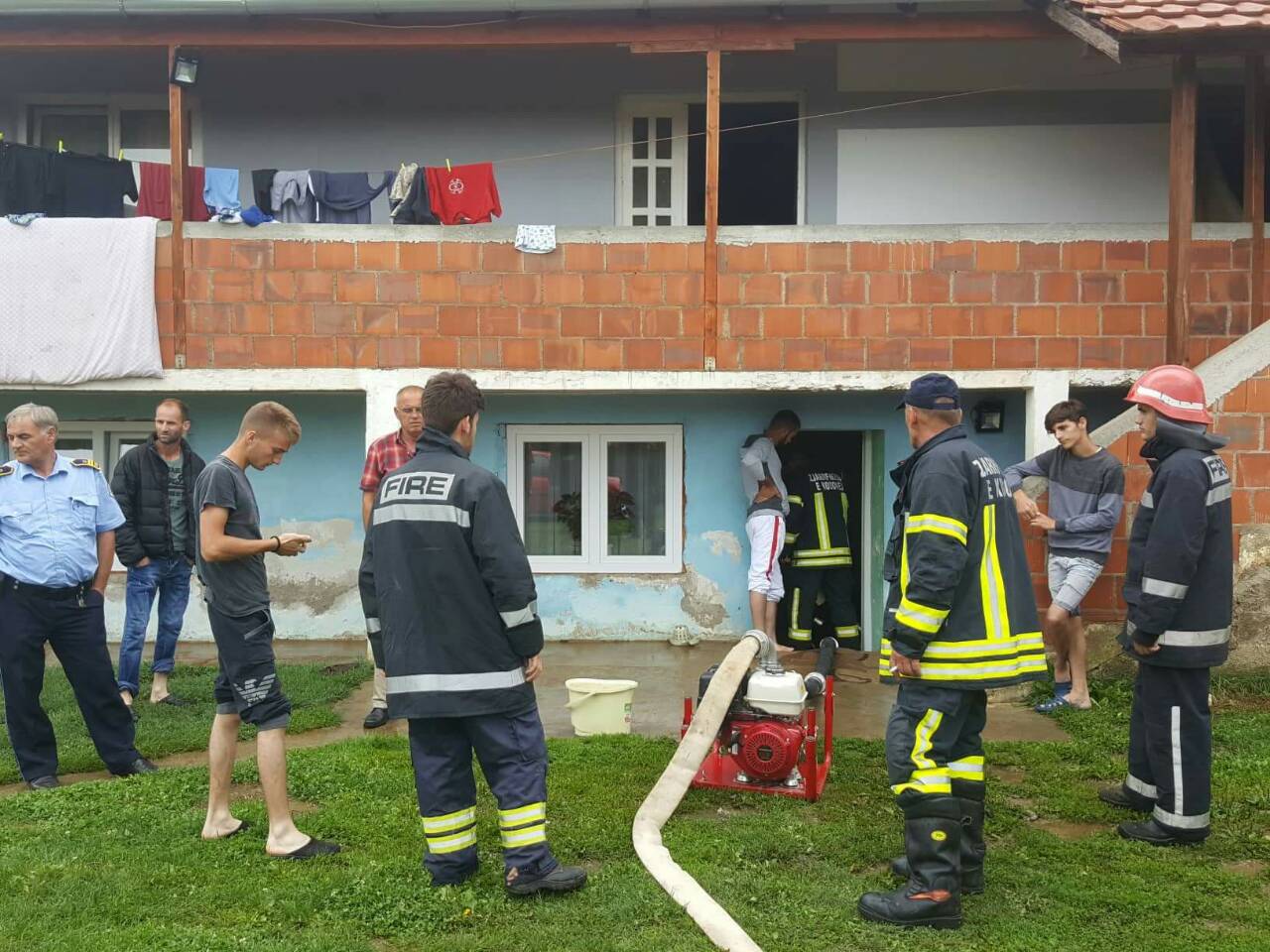 Gjatë reshjeve në fundjavë uji ka depërtuar në disa objekte në Malishevë