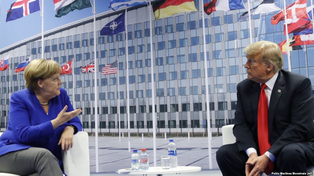 Trump thotë se ka raporte “shumë të mira” me Merkelin