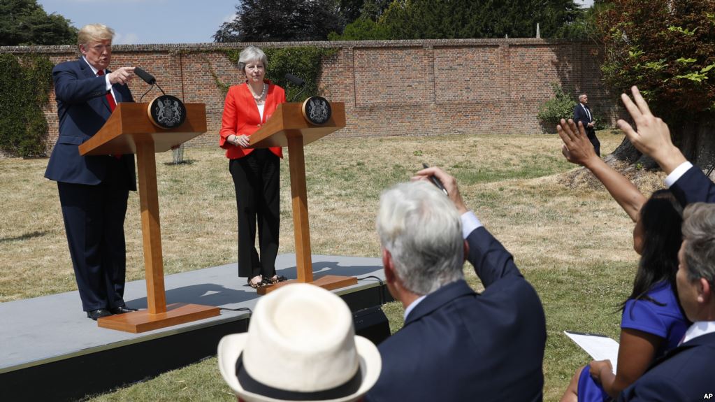 Trumpi zbut qëndrimin ndaj Kryeministres britanike