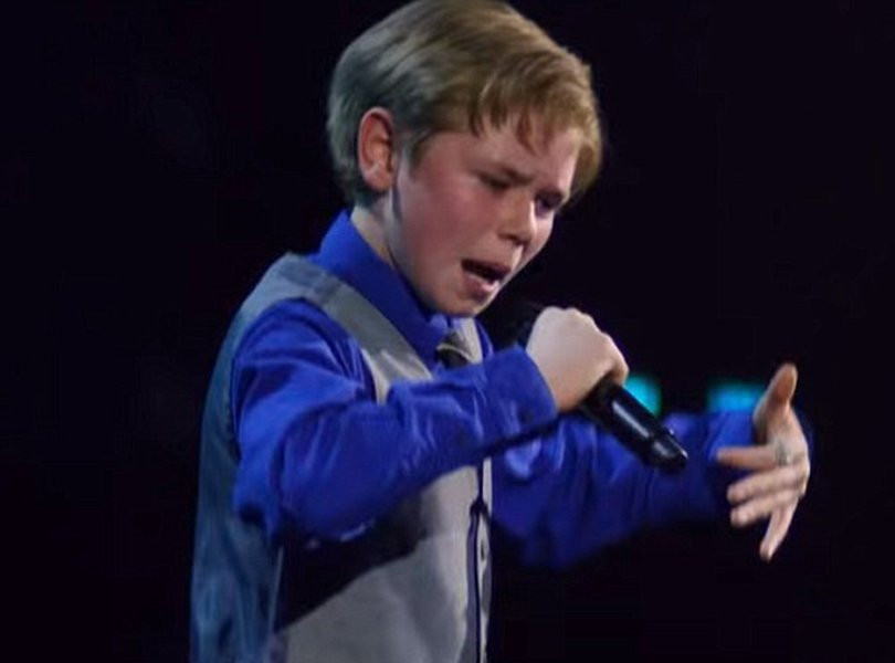 The 13-year-old rapper stuns the jury of 