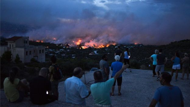 Digjet Athina, deri tani 56 të vdekur nga zjarri, dyshohet për 5 shqiptarë