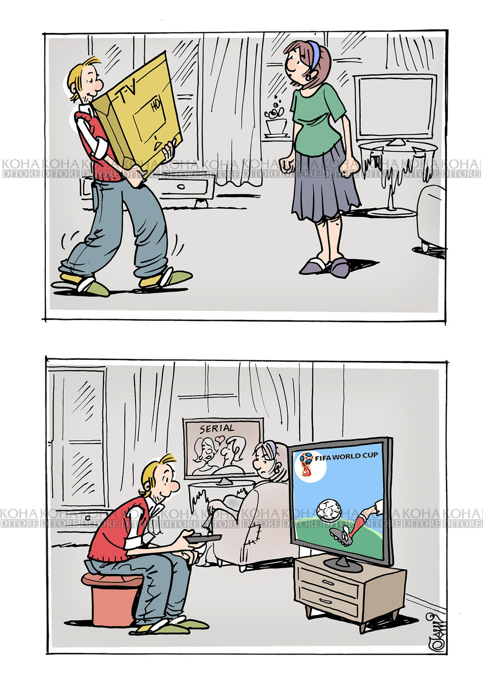 Karikatura e ditës - 10 qershor 2018