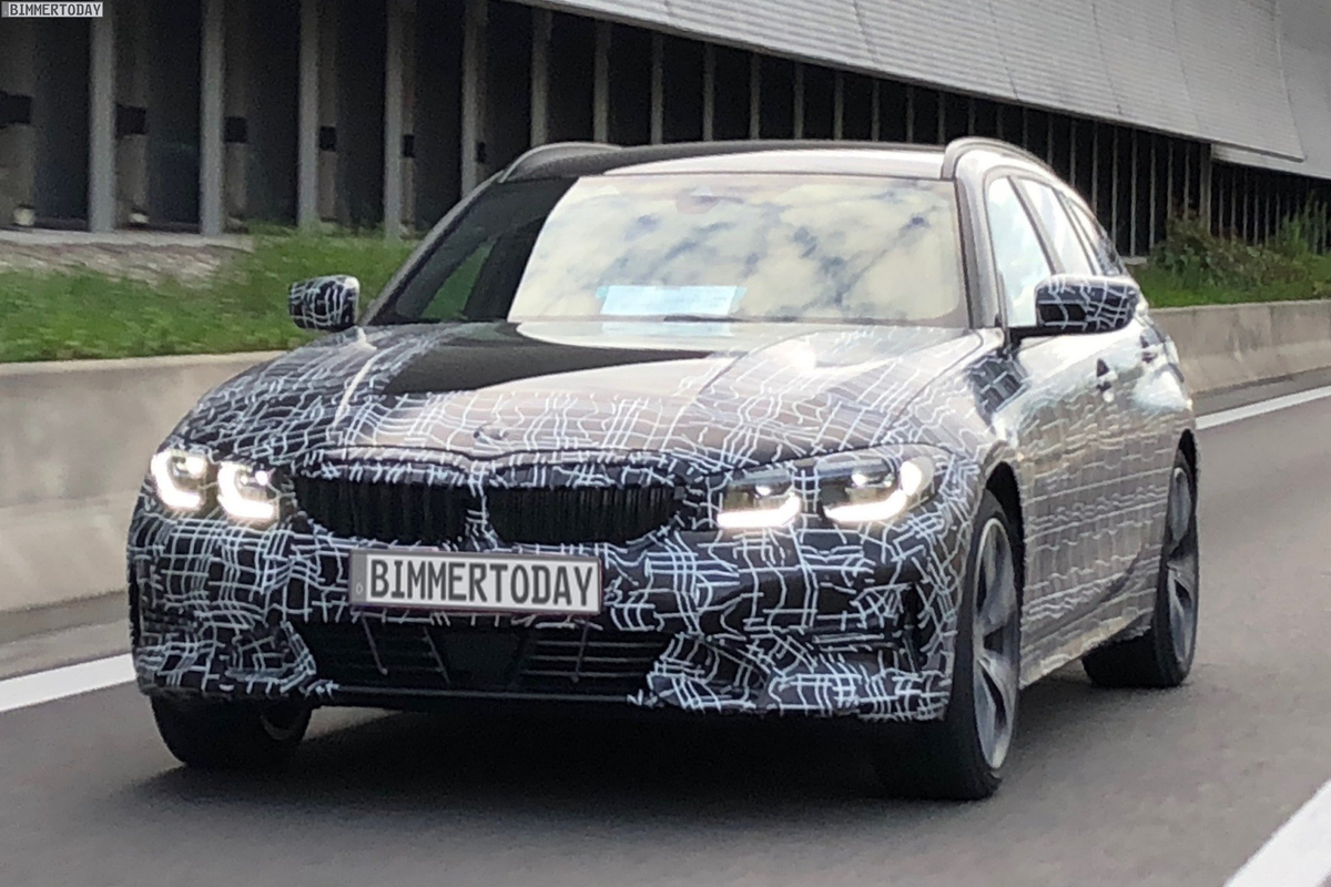 Erste Bilder des BMW Series 3 Touring G21 2019 