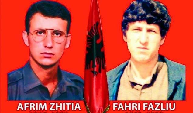 Sot rikujtohet 29 vjetori i rënies heroike të Afrim Zhitiisë dhe Fahri Fazliut