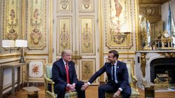 Macroni në takim me Trumpin shpalos sërish idenë e Ushtrisë Evropiane