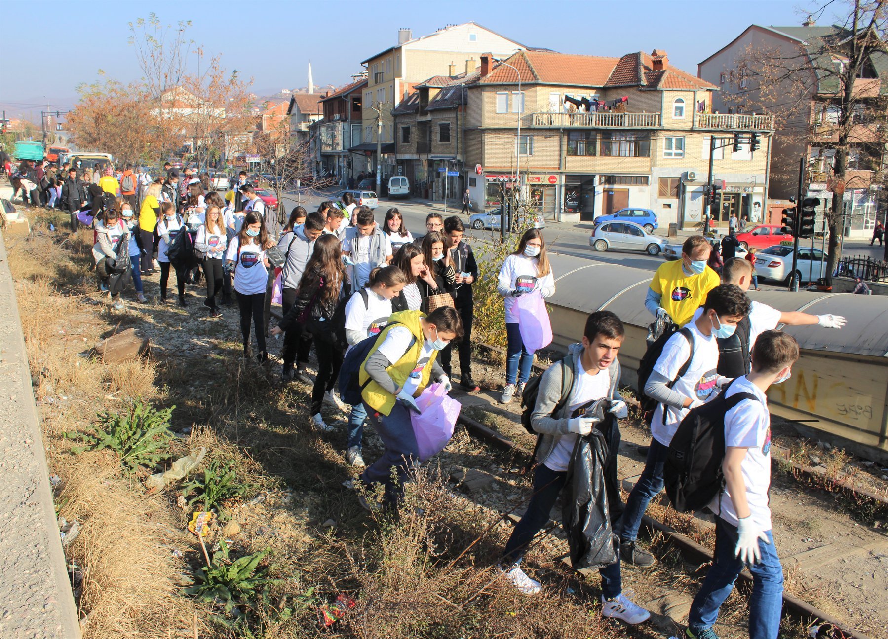 Pastrohen hapësirat afër shkollës “Model” dhe hekurudhës, nxënësit optimistë se ato do të mirëmbahen