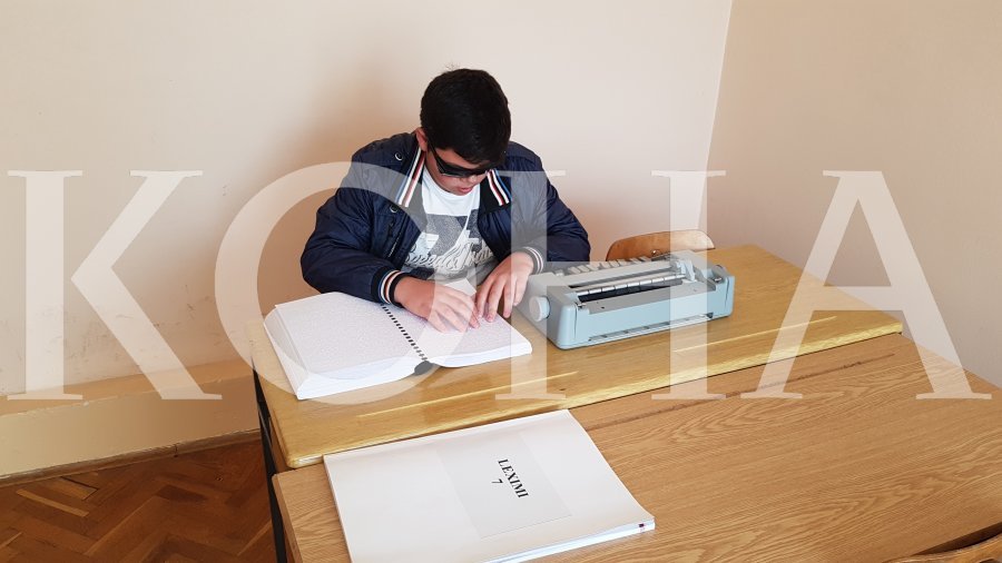 Mbi 90 për qind e fëmijëve që janë të verbër përfundojnë shkollimin dhe nuk dinë shkrim-lexim