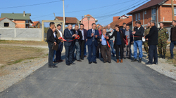 Asfaltohen rrugët në dy fshatra të Malishevës