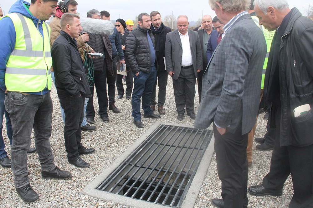 Inaugurohet impianti për trajtimin e ujërave të zeza në fshatin Kramovik të Rahovecit