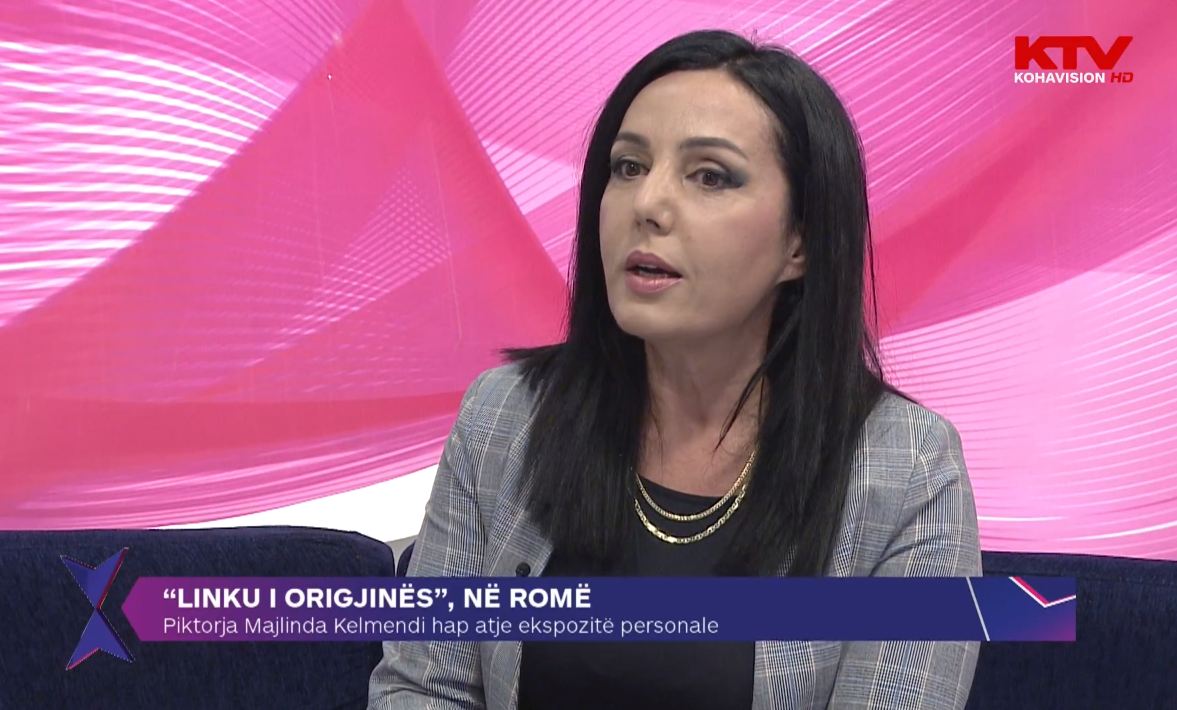 Majlinda Kelmendi sjell detajet e ekspozitës personale në Romë “Linku i Origjinës”.
