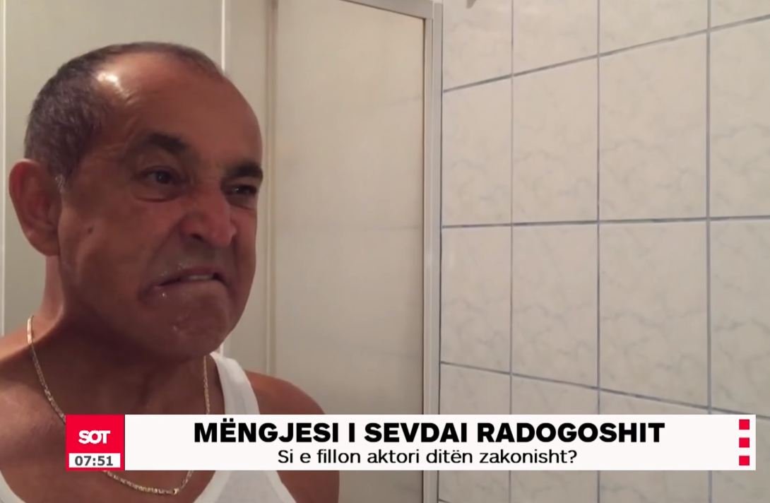Si e fillon ditën aktori Radogoshi