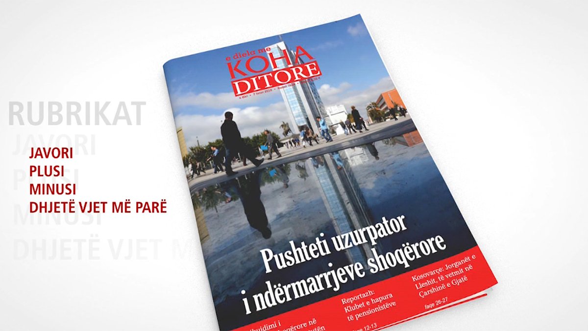 Uzurpimi i ndërmarrjeve shoqërore nga pushteti, kryetemë e së dielës në “Koha Ditore”
