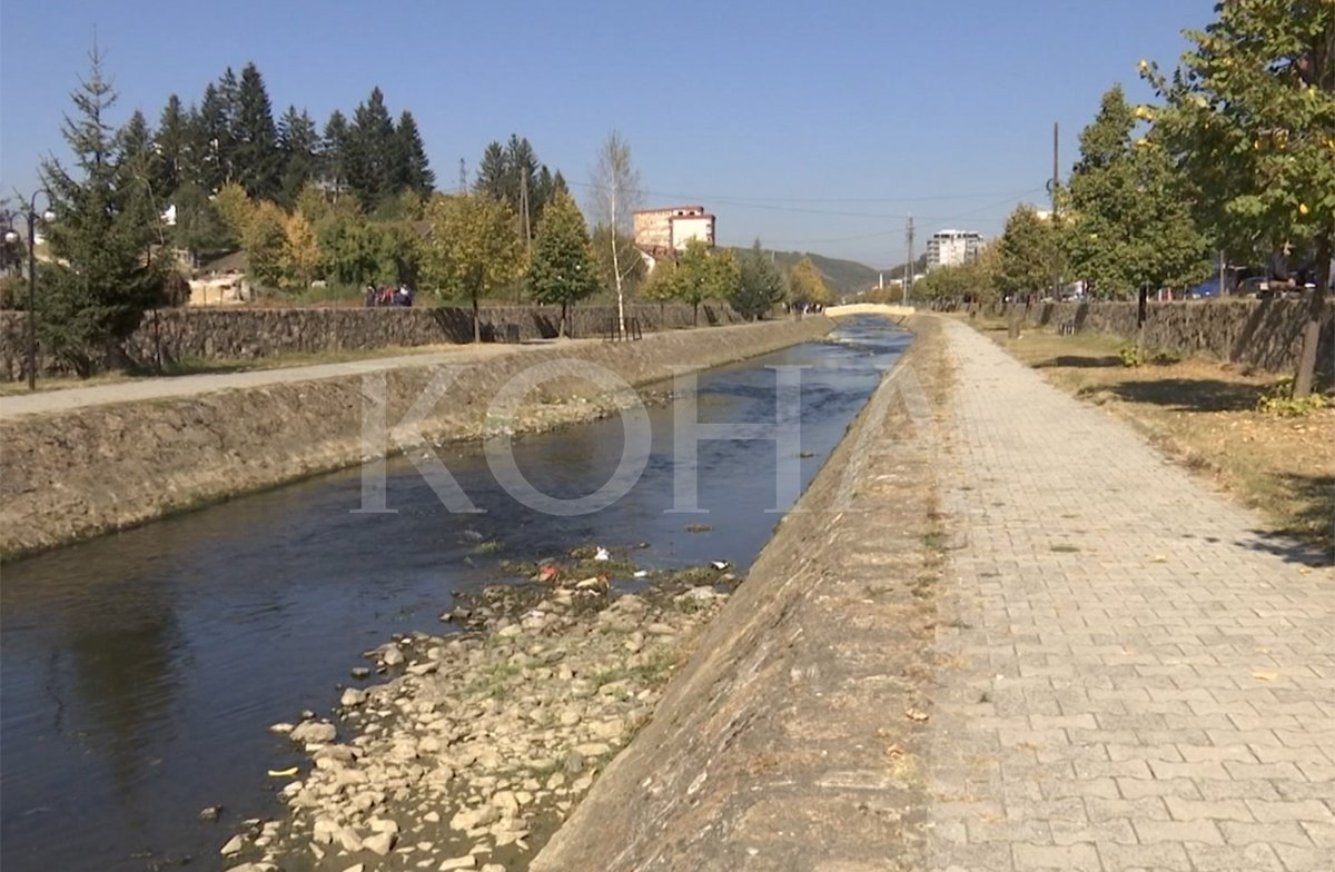 Ujërat e zeza të Kaçanikut e Ferizajt shkaktojnë ngordhjen e peshqve në Nerodime