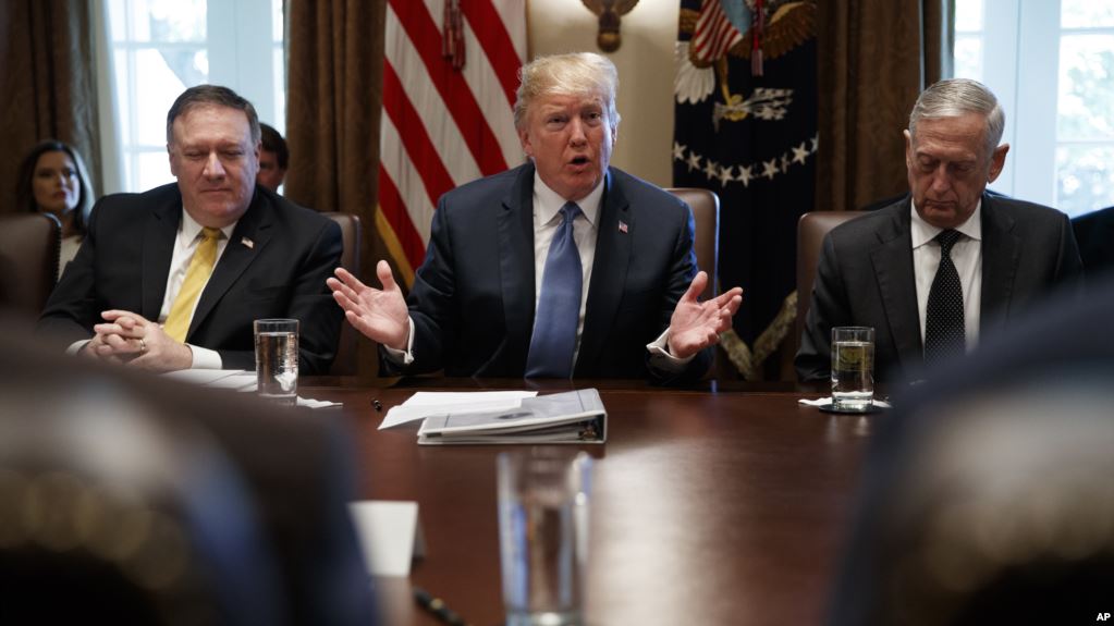 Trump nuk e përjashton mundësinë e largimit të sekretarit të Mbrojtjes, Mattis 