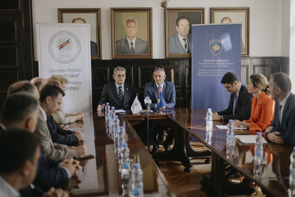 MeIN financon projektin “Qendra e Inovacionit dhe Ndërmarrësisë” në UP