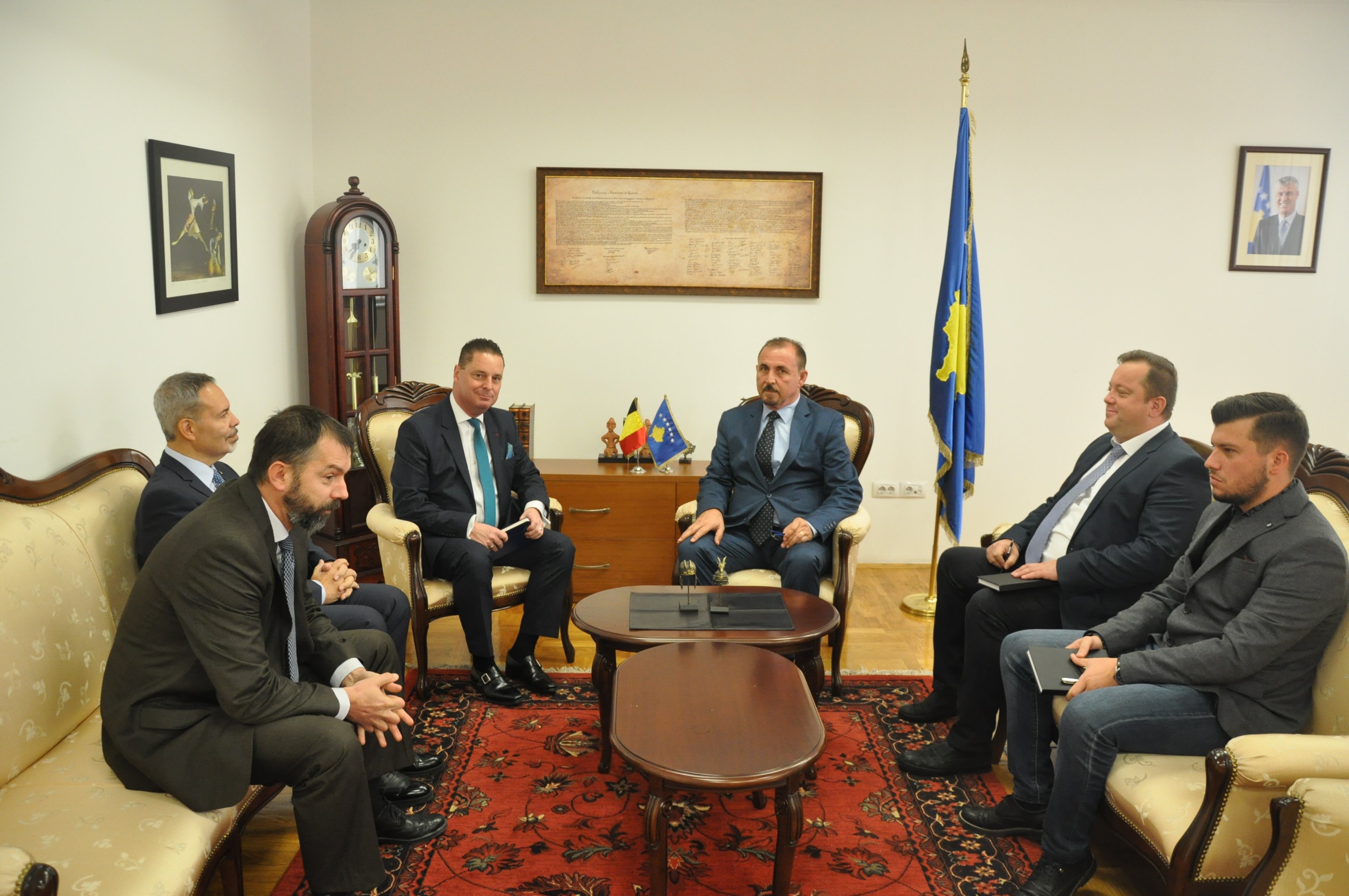 Kosova kërkon mbështetjen belge për avancimin e institucioneve të sigurisë