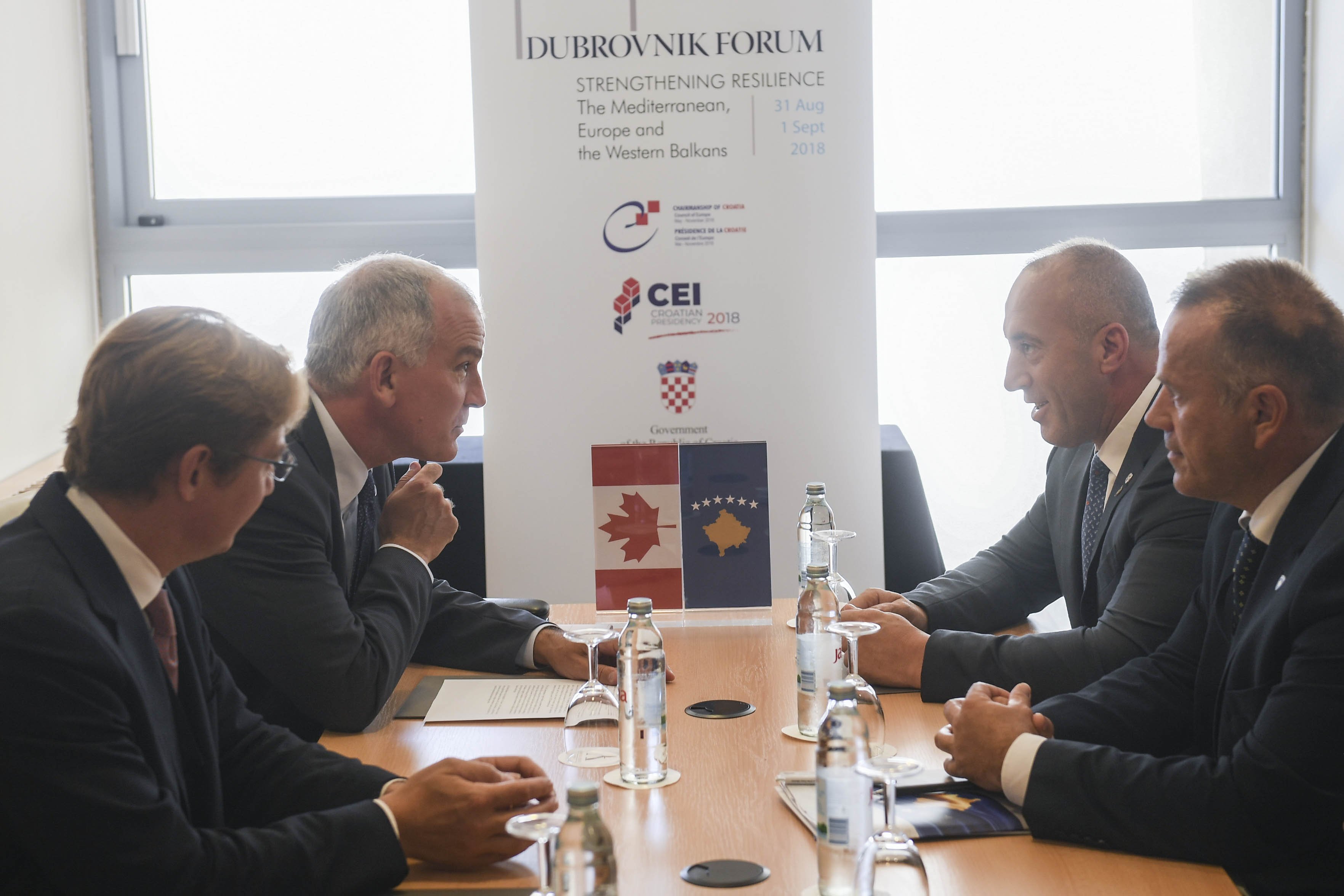 Haradinaj: Kanada do të vazhdojë mbështetjen e Kosovës në fuqizimin e subjektivitetit ndërkombëtar