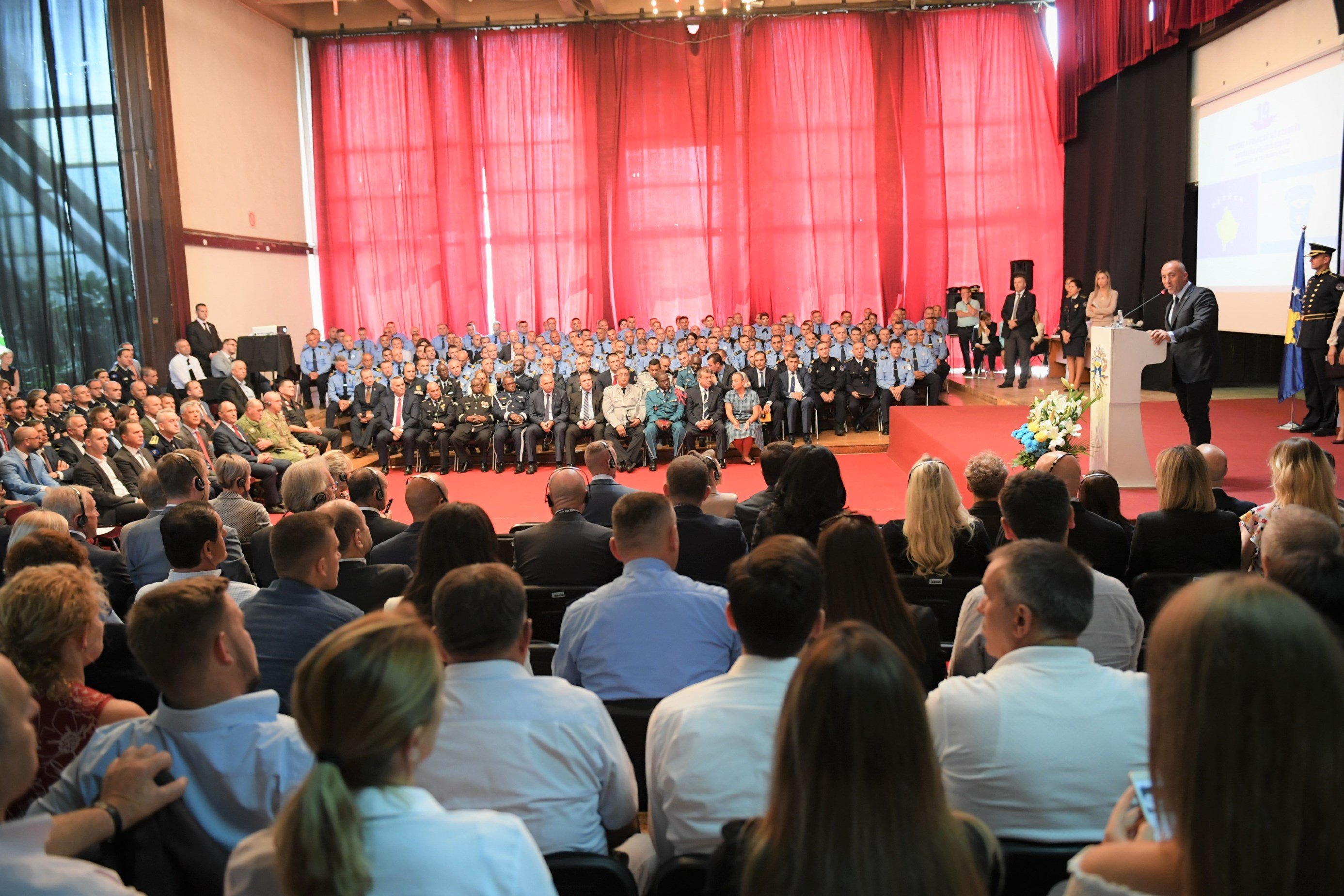 Haradinaj: Policia e Kosovës, themel i rëndësishëm i jetës sonë të re