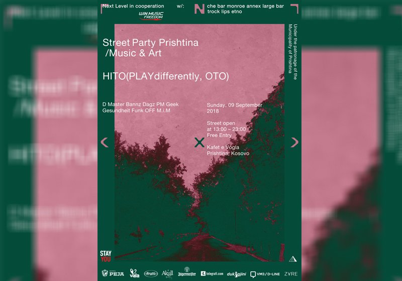 “Street Party” i parë në Prishtinë me muzikë, art e inovacion